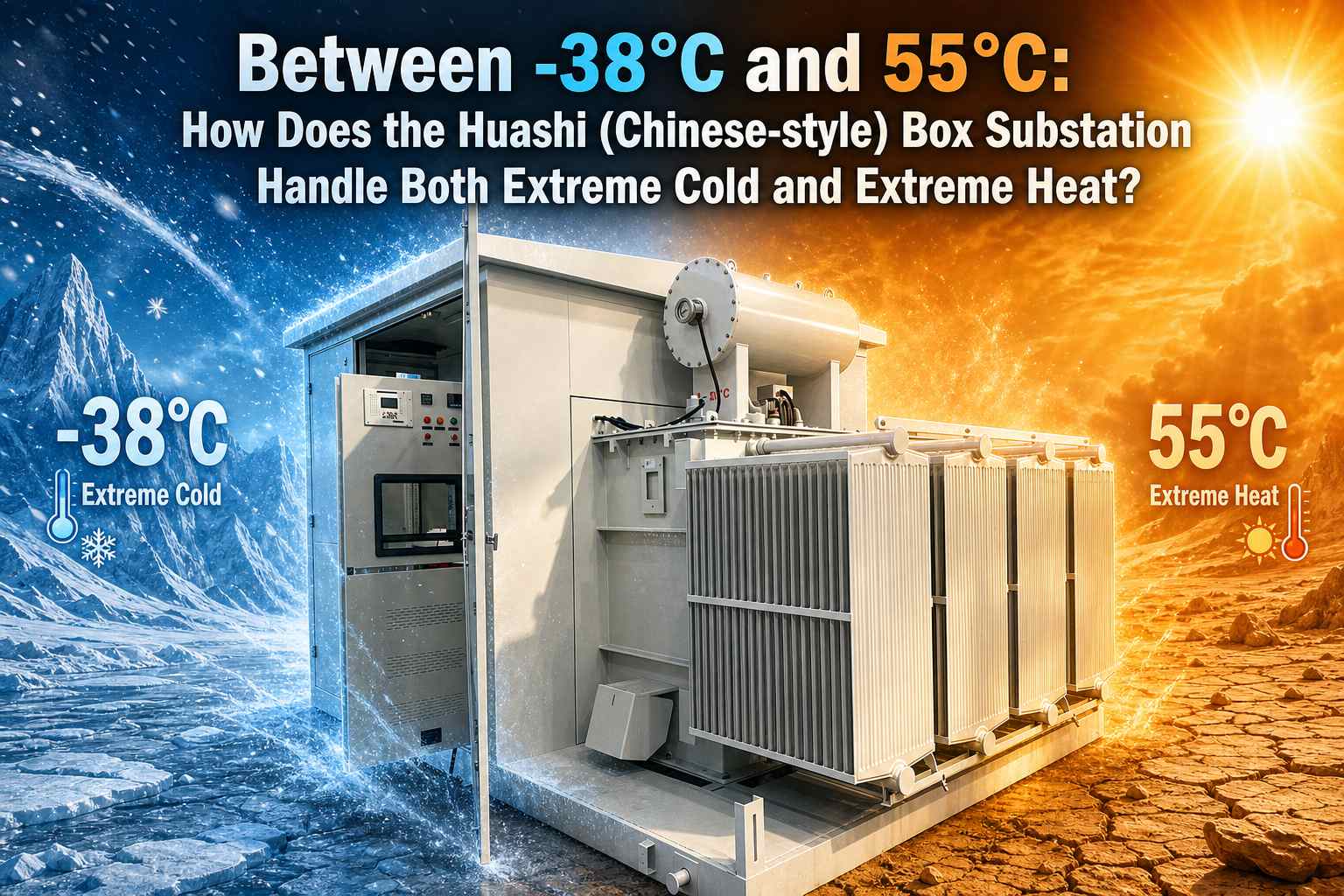 Μεταξύ -38°C και 55°C: Πώς λειτουργεί ο υποσταθμός Huashi (κινεζικού τύπου) Box